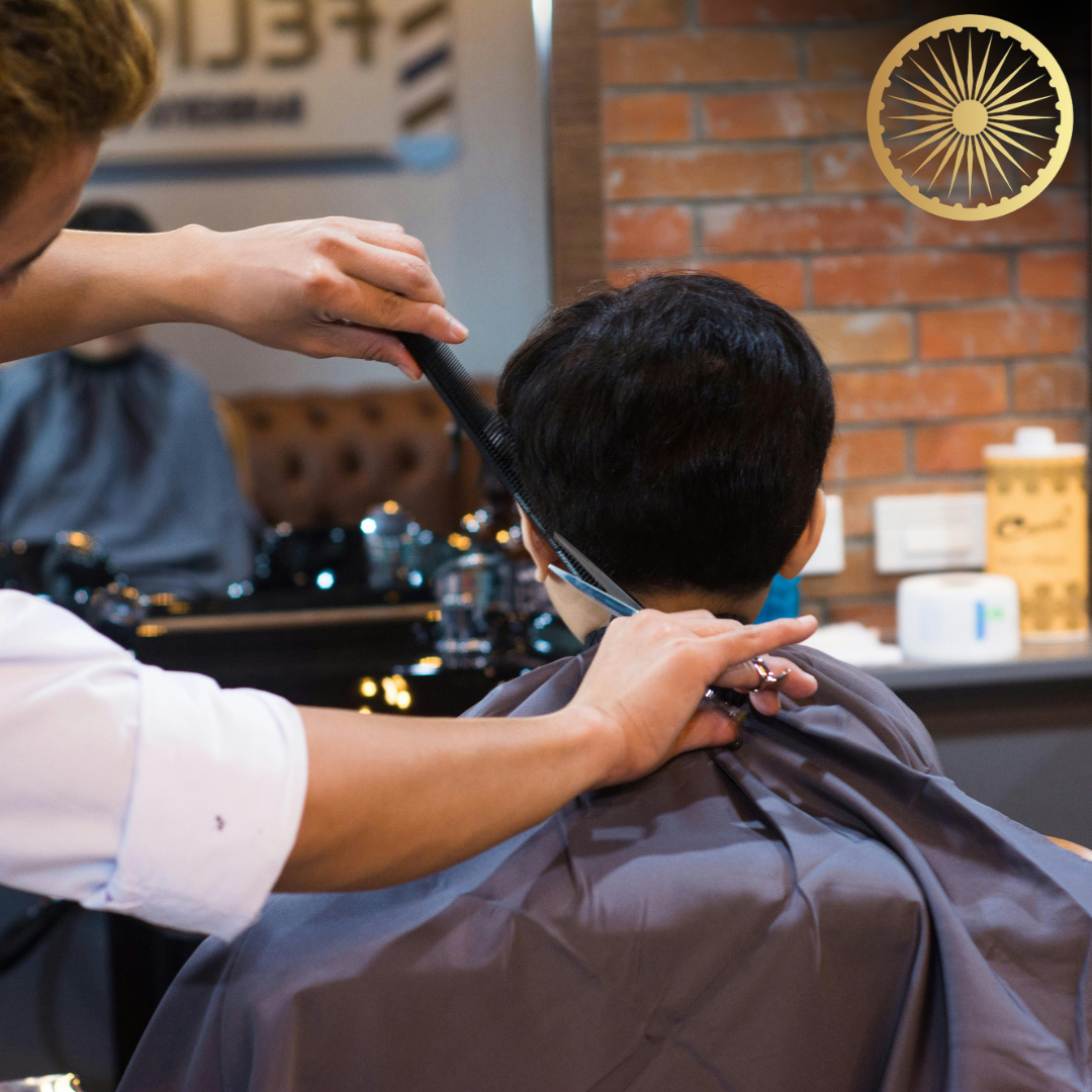 natural men’s haircut Campbell