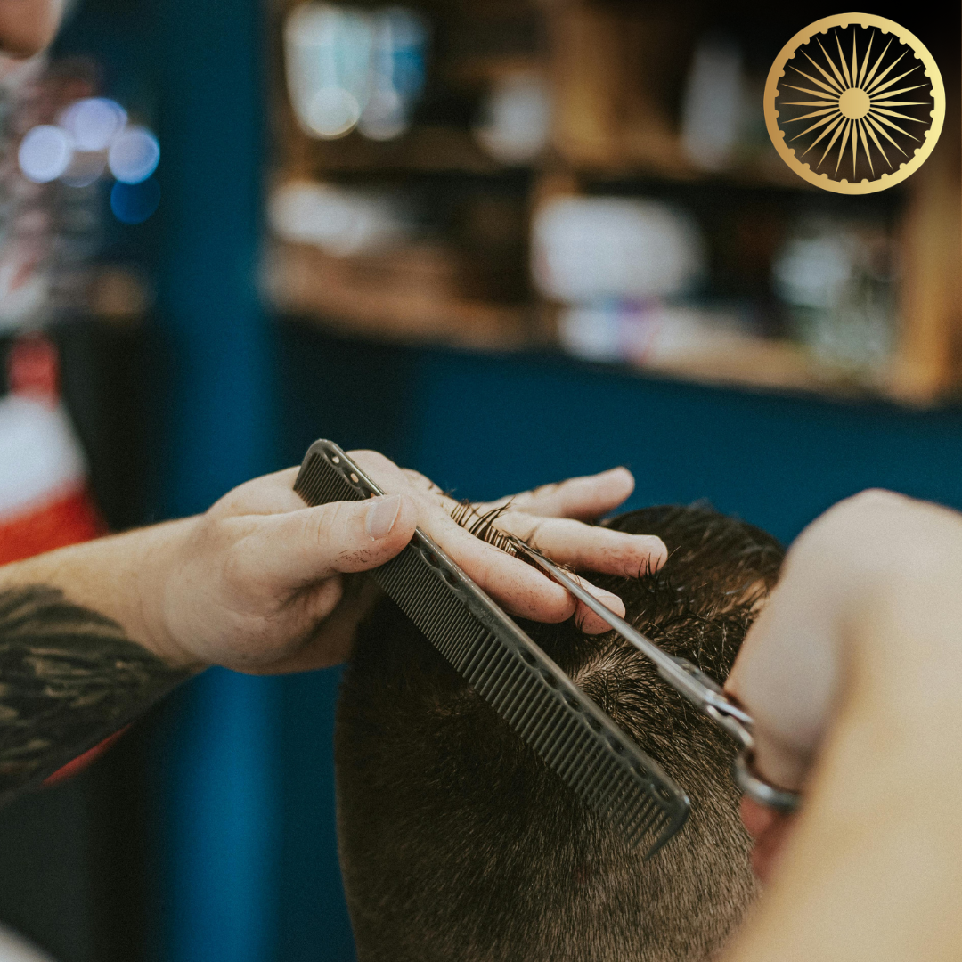 men’s haircut in Campbell CA