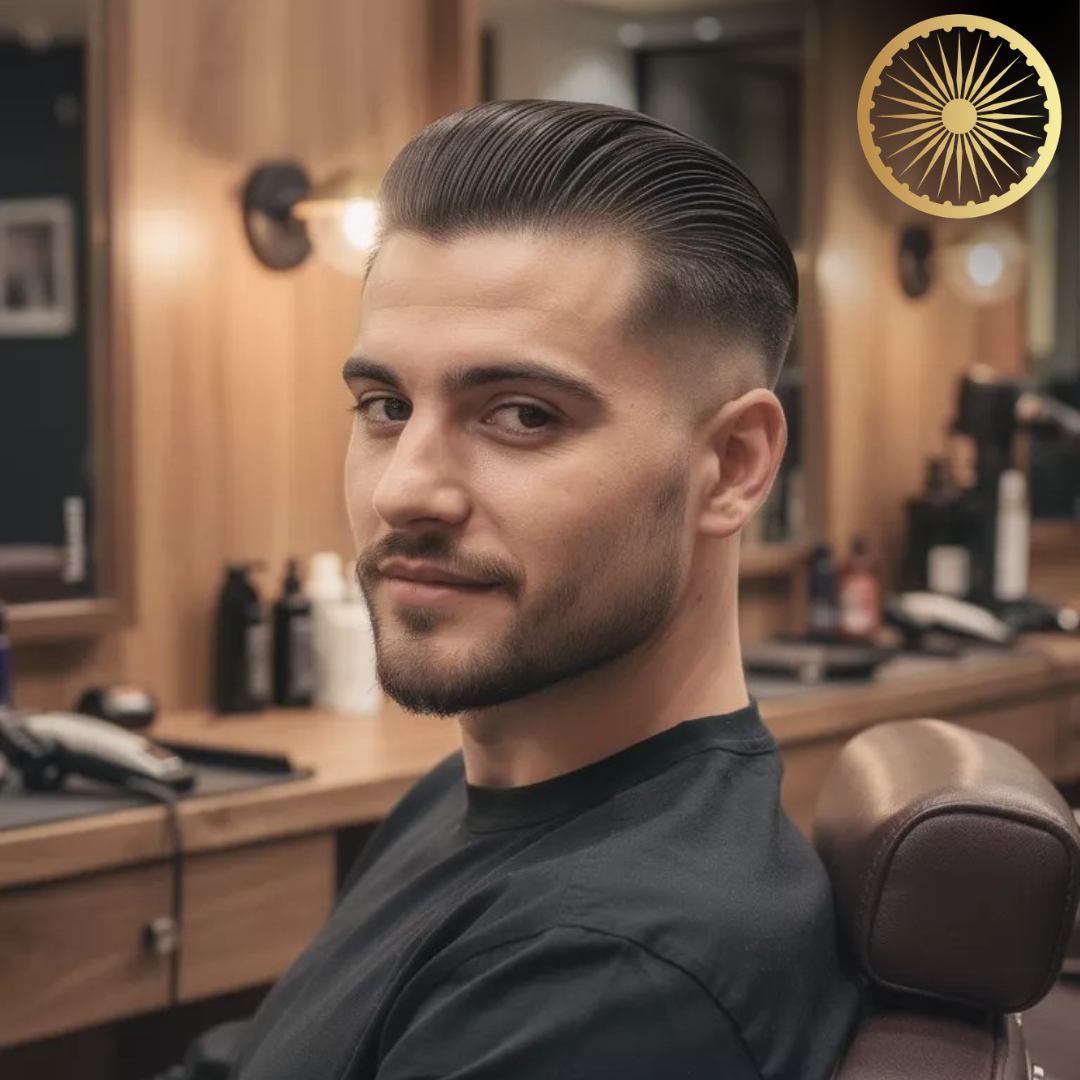 men’s luxury barbershop haircut SUNNYVALE